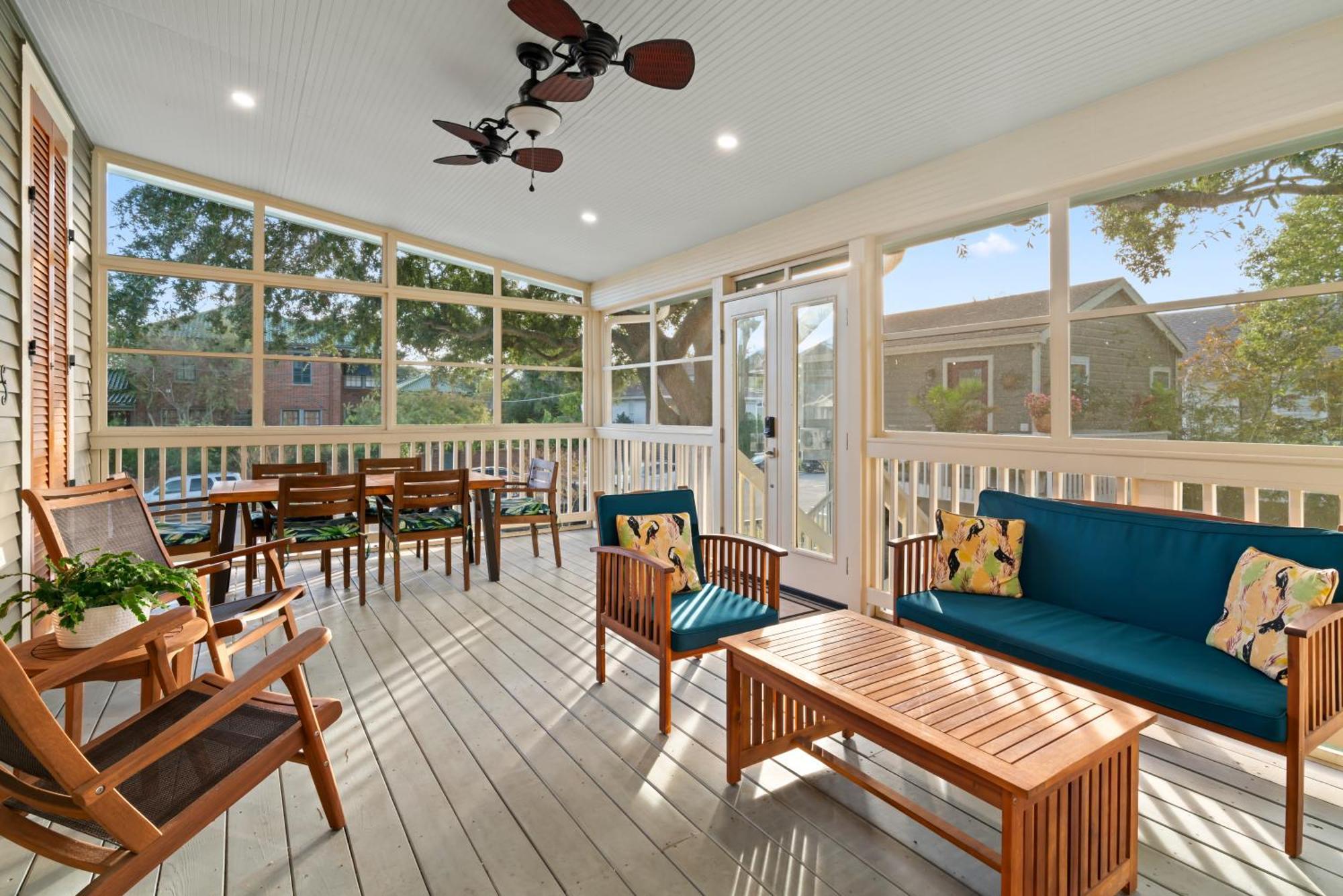 Historic Galveston Family Beach Home With 3 King Beds Εξωτερικό φωτογραφία
